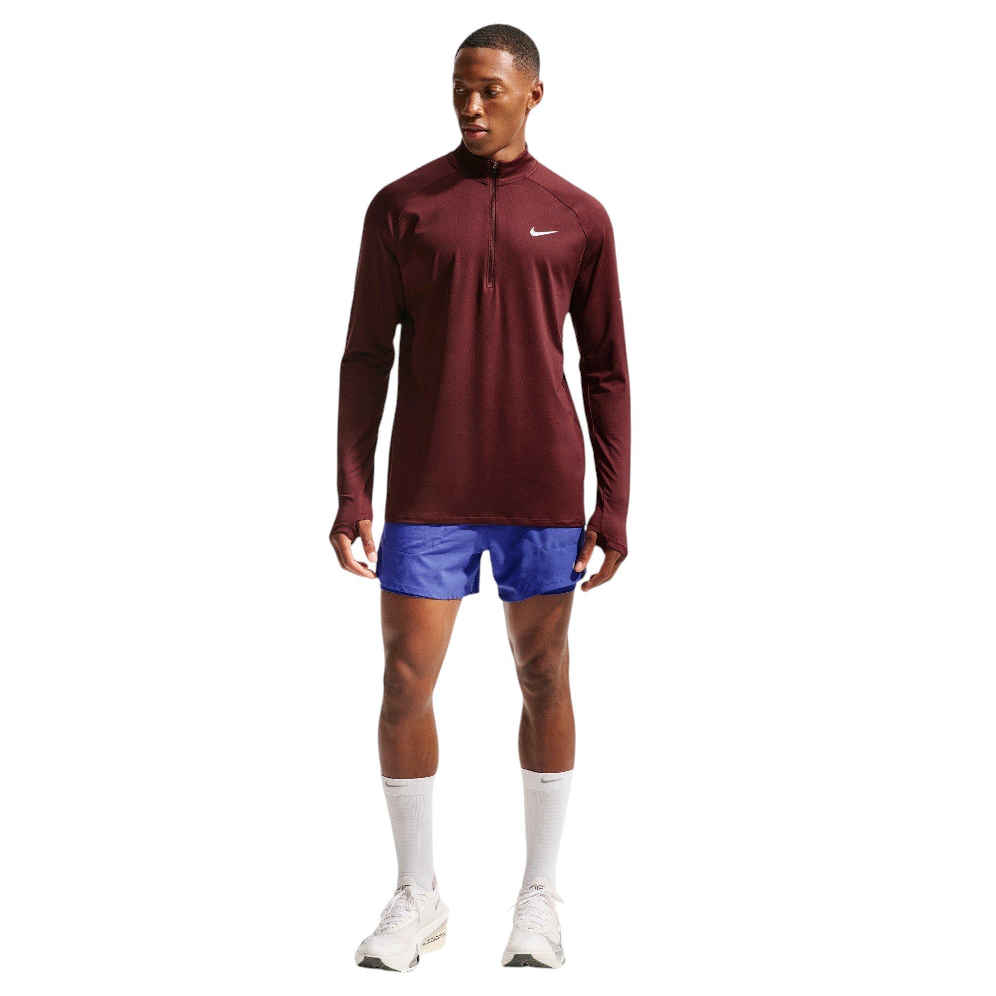 Nike Men's Stride Dri-FIT 5" 2-in-1 Running Shorts - Blue - BLUE